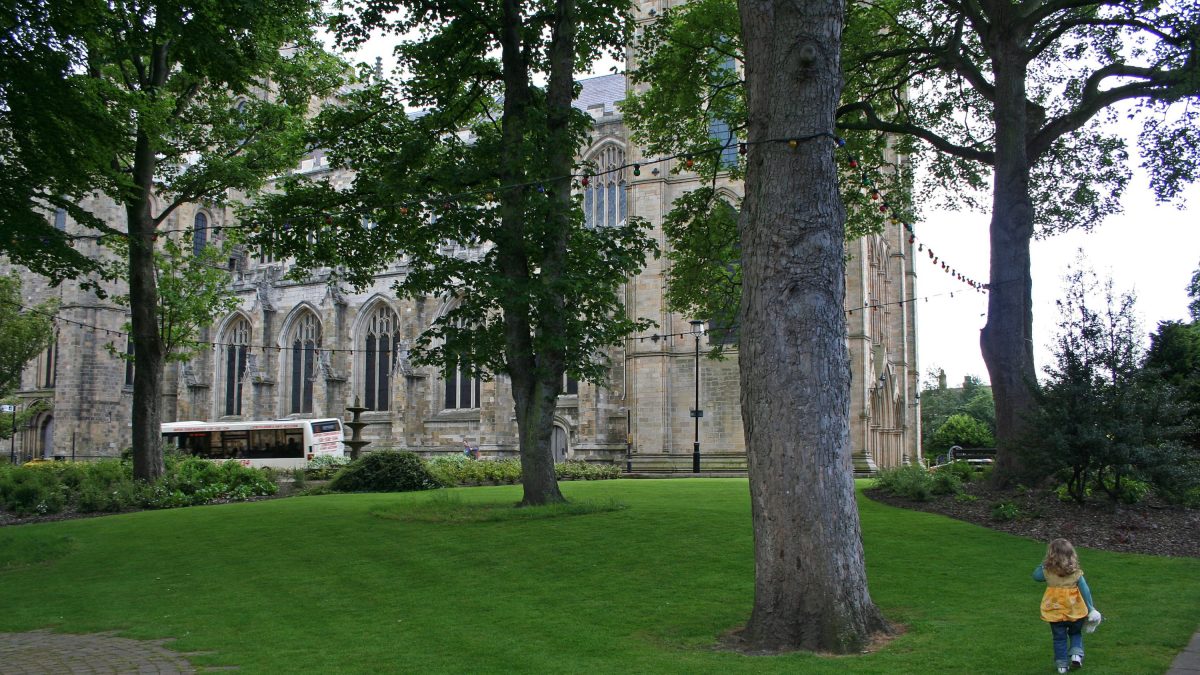 Ripon Cathedral in the city of Ripon