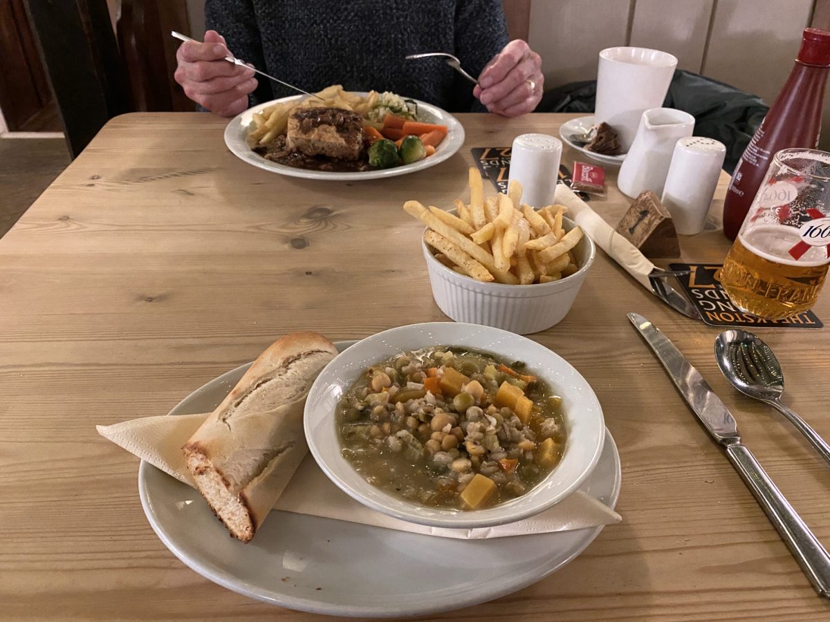 The Three Horseshoes in Wensley