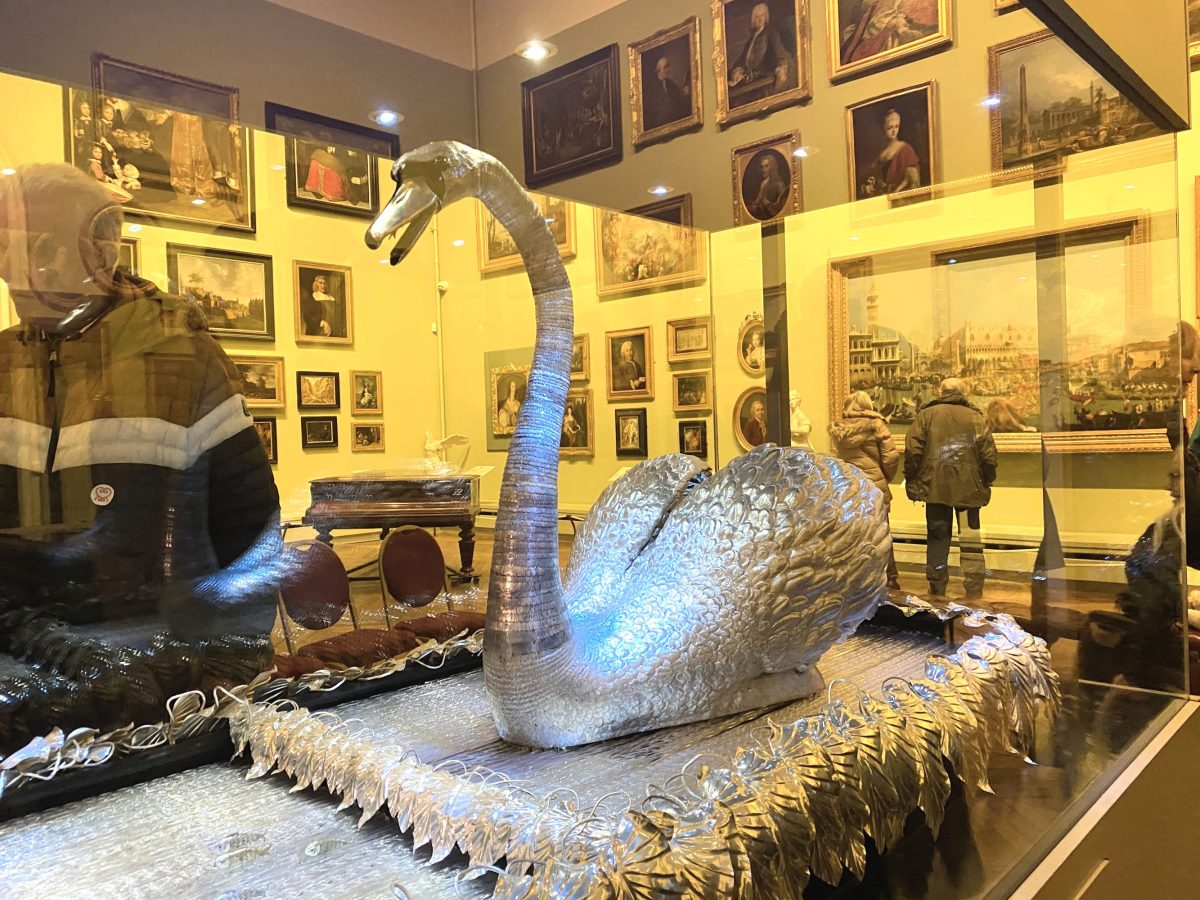 The Silver Swan at Bowes Museum