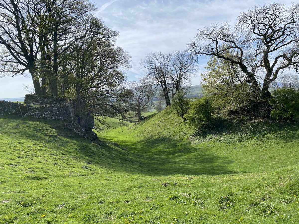 Giant's Cradle above Askrigg in the Yorkshire Dales
