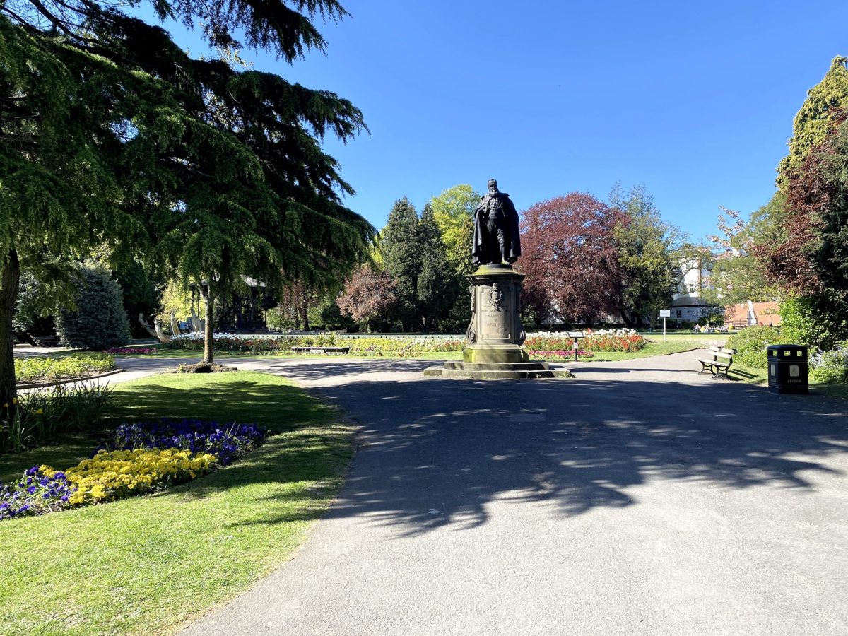 Ripon Spa Gardens in the heart of Ripon